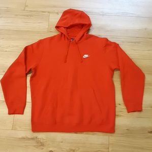 Nike Hoodie Sweatshirt in Red